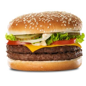 1/2 POUNDER BURGER MENU